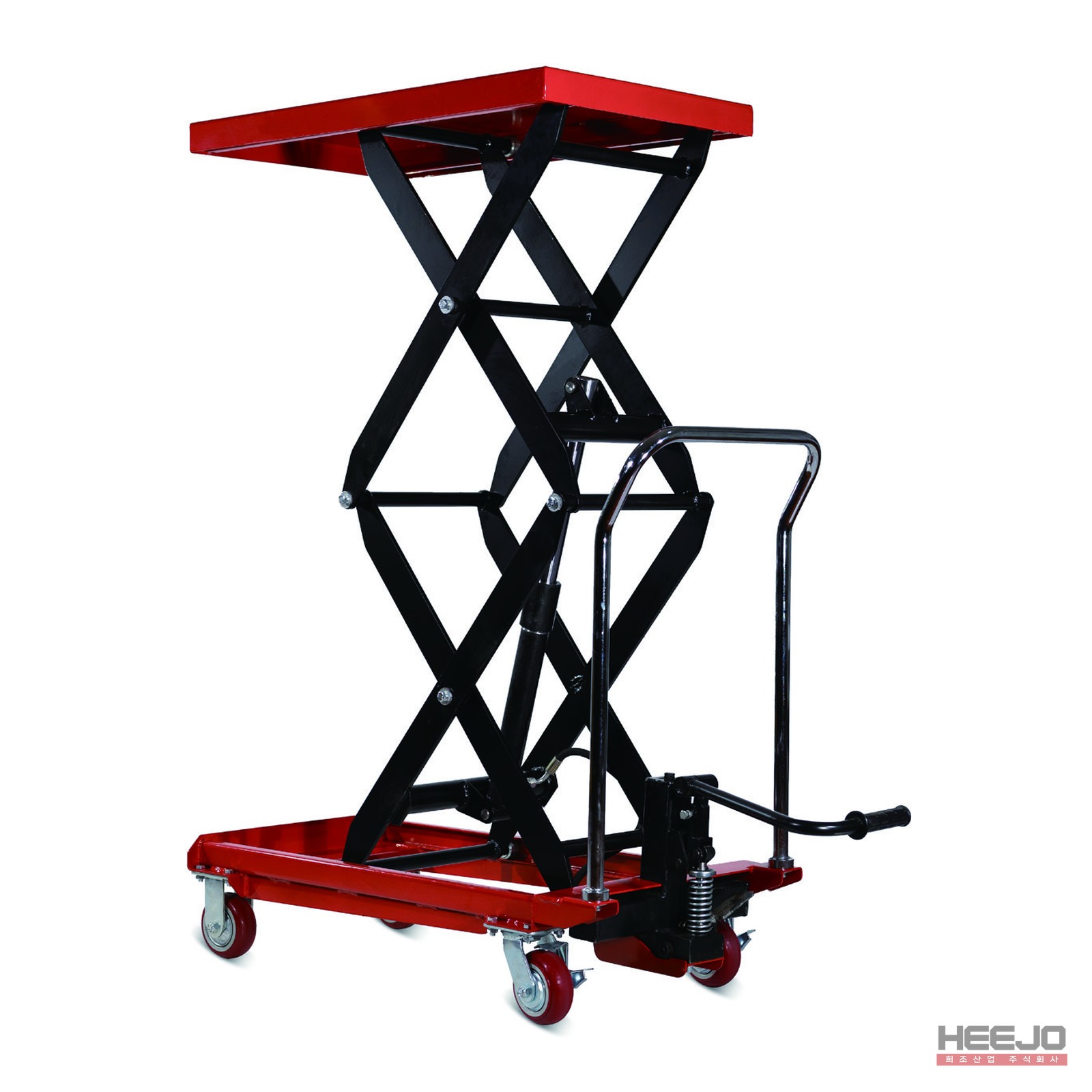 희조 유압 테이블 리프트 HJ-SLCDL/SLCDT (더블 시저, 150~1000kg) 2