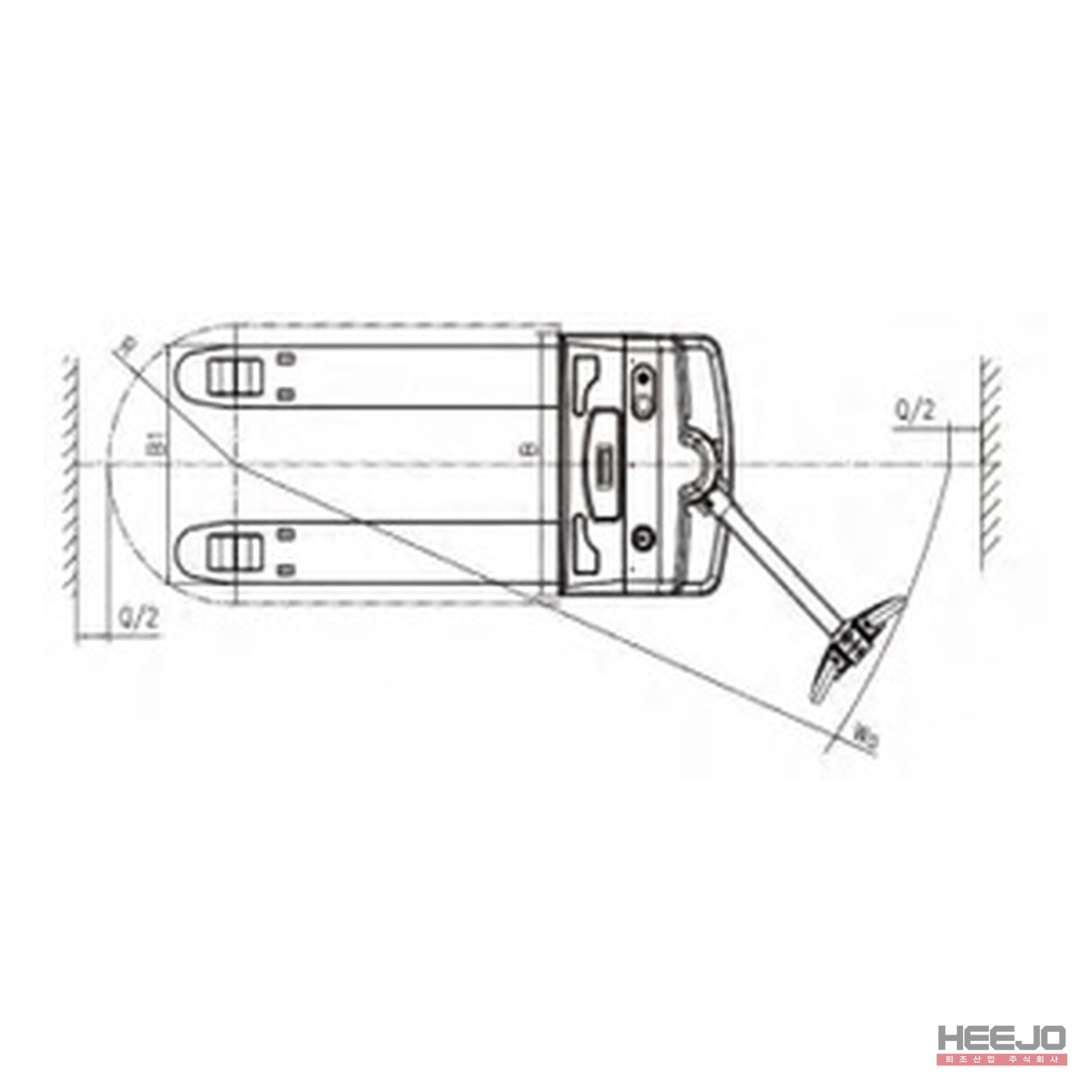 희조 워키·탑승 전동 파레트 트럭 (HJ-CBD25J/30J/25JT/30JT) 3